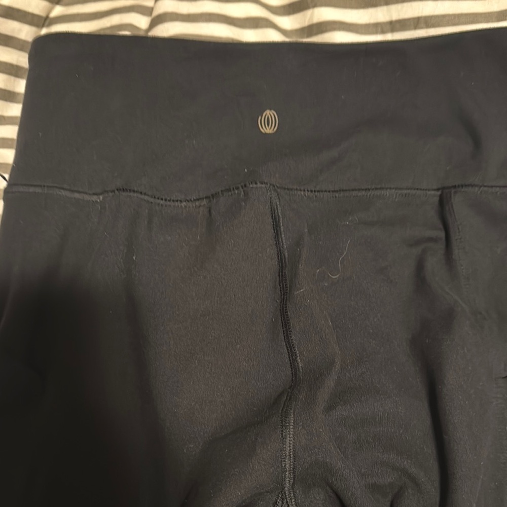 Black High-Rise Leggings Montiel med